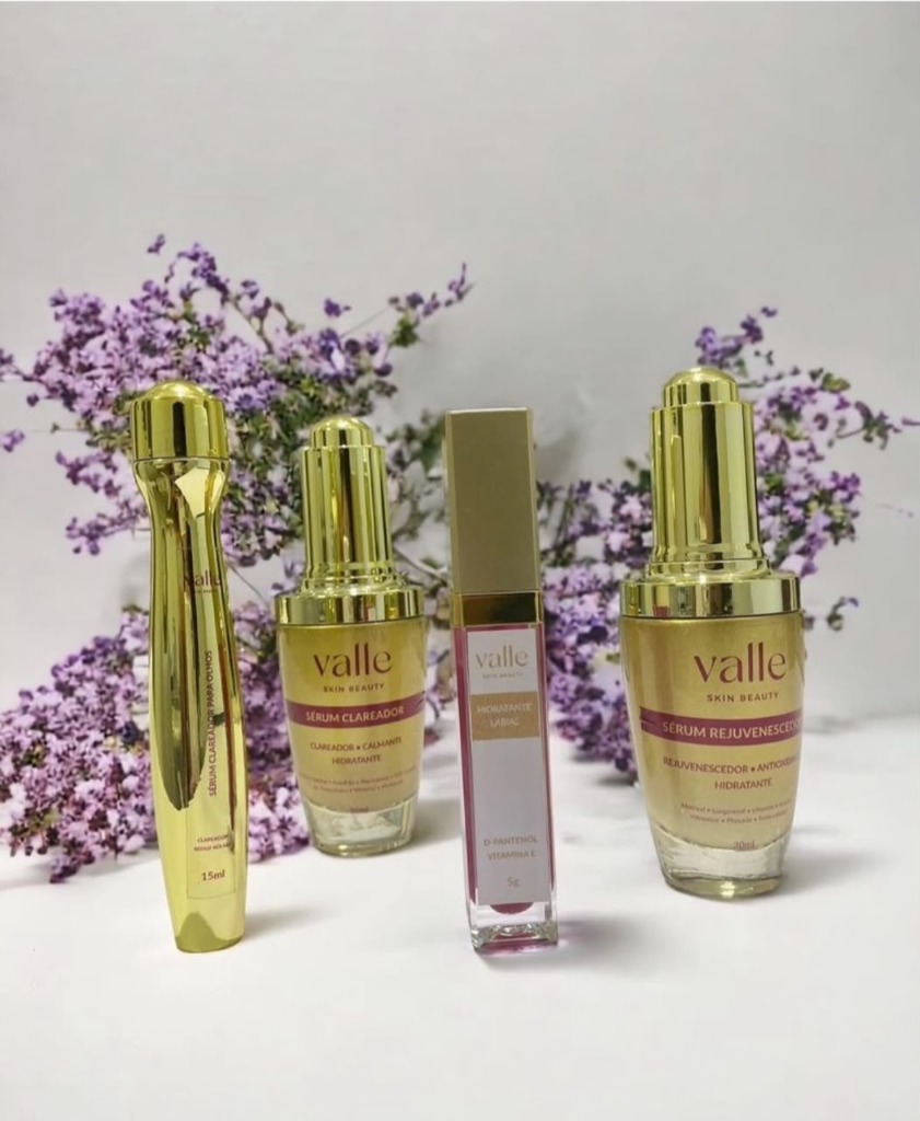 Linha de dermocosméticos VALLE SKIN BEAUTY — Cuidados diários e formulações específicas